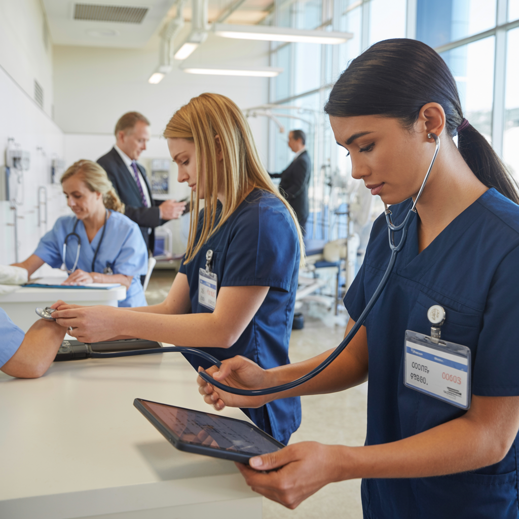 Mastering the First Impression: Your intriguing post title goes here A Photograph Of Medical Assistant Studen OtTu8KasREyl97u4LCy3XA 8LM0TQ82TvaZApWBtppozQ